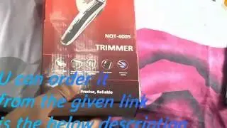 Nova trimmer Full Unboxing  100% original and quality product