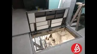 Люк в подвал, под кафель. "Броневик" Днепр.