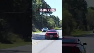 INSANE GT500 Leaving Car Show!! #automobile #cars #gt500