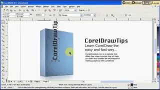 Using text perspective in CorelDraw