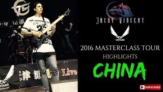 Jacky Vincent// China Masterclass tour highlights 2016 // Dean Guitars