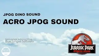 ACROCANTHOSAURUS JPOG DINO SOUND