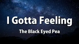 The Black Eyed Peas - I Gotta Feeling (Lyrics)