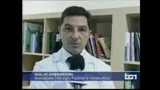 Dott. Giulio Gherardini - Servizio TG-1 - Ricostruzione del Seno