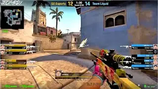 csgo'da milyonda bir yaşanacak olay m0nesy'nin başına gelmiş | Team Liquid vs. G2