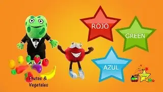 El Señor Sapo de Atencion Atencion y la Pulga Viajera Vera nos enseñan los colores español latino