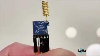 Send Encrypted LoRa messages using Reyax RYLR998