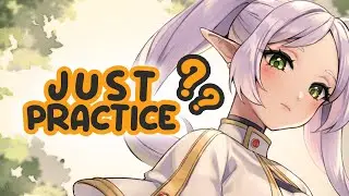 Rating the ❌ WORST ART ADVICE 🖌❌【+ Frieren Speedpaint】