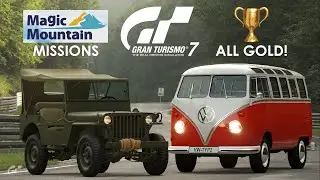 Gran Turismo 7 - Missions: The Magic Mountain All Gold