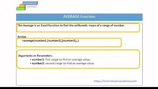 MS Excel AverageIf Function