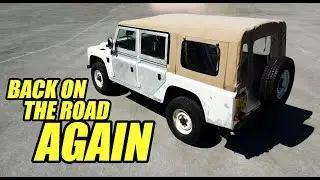 We finish the conversion and get the Defender back on the road.