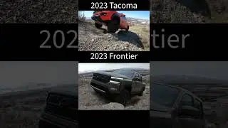 2023 Tacoma VS 2023 Frontier  
