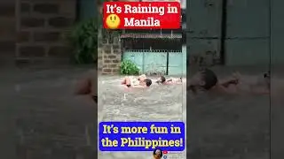 Don't stress ourselves, just go on with the flow! #raining #manila