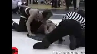 leg split scissors 4 hawk morgan wrestling