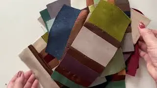 Что и как можно сшить из образцов мебельных тканей/Шитье из полос и квадратов/Панно коврики из ткани