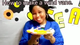 Easy D.I.Y wind vane project [ How to make a simple wind vane for kids] Amazing science fair project
