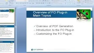 Understanding and Configuring the FO Plug in for Generating PDF Files Part I (Beginner Level)