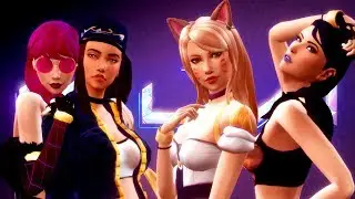 K/DA - POP/STARS - League of Legends - Создание персонажей