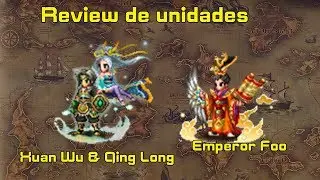 Final fantasy brave exvius: Review de unidades /Xuan Wu & Qing Long y Emperor Foo