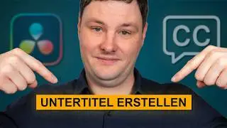 Perfekte Untertitel in DaVinci Resolve erstellen | Einfach mit KI