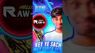@Hellorawdy ne @HelloGunda ka face reveal kiya 😎 #shorts #freefire
