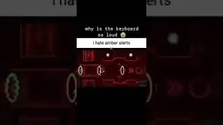 geometry dash amber alert meme