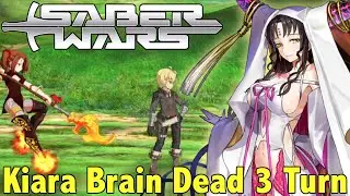 FGO[NA] Saberwars Challenge Quest - Kiara 3 Turn clear