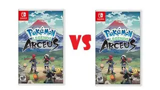 Pokemon Legends Arceus Version Differences