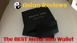 Best Metal Slim Wallet! - Radix One Black Steel Review