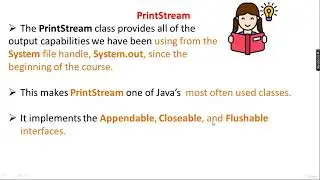 Input Output in detail theory part3 | Java