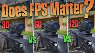 120 FPS vs 60 FPS vs 30 FPS Call Of Duty Mobile , 120 FPS a Game Changer ?