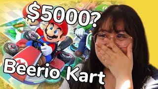 Losing my Friends $5000 in Mario Kart