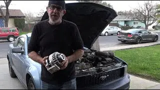 Alternator Replacement 2005-2008 V6 Ford Mustang