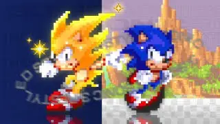 Sonic 3 with Restyled Sprites