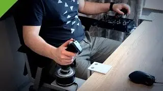 HOTAS / Joystick Tischhalterung - Produktionsmodell