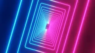 Glowing Rectangle Frame  // @3DMotionGraphicsVFX // 