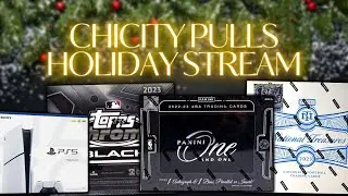 CHICITY PULLS HOLIDAY STREAM! SPORTS CARD GROUP BREAKS