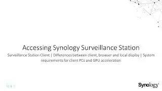 SIT - Surveillance Architect (Part 2)
