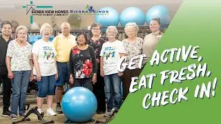 Senior Get Moving Program | Sierra View Homes | Get Active!