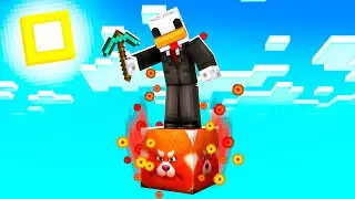 SOPRAVVIVO SOPRA UN SOLO BLOCCO DI TURNING RED - Minecraft ITA