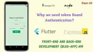 Flutter: What is a token based authentication? and how to store token securely || #19