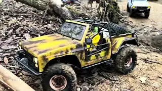 1/10 Scale RC Car CrossRC XT4 Driving on nature part 1 #rc #rccar #crossrc #offroad #rccrawler #4x4