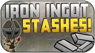 Skyrim Remastered: HOW TO GET TONS OF IRON BARS! | Iron Ingot Stash Locations | Ore, Ingots, Etc!