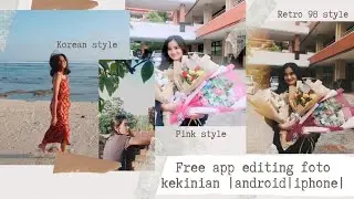 tutorial edit foto ala POLAROID, PINK ORANGE AESTHETIC style // ala selebgram