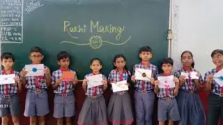Rakhi Making Activity Class III A of KV No2 Raipur