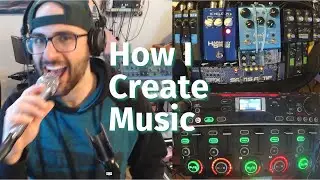 Upbeat & Groovy Improv Beatmaking with Beatbox, Live Looping, and Freestyle Rap