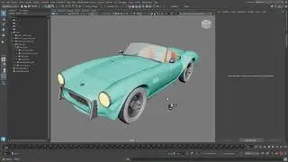 Car Rigging in Maya – Building a Clean, Functional Vehicle Rig