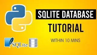 SQLite3 database creation tutorial | Python tutorial | Python for beginners