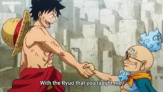 Master•disciple | Hyogoro•Luffy | One Piece | Episode 1022