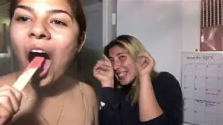 WAXING HER ARMPITS!!!(MUST WATCH)